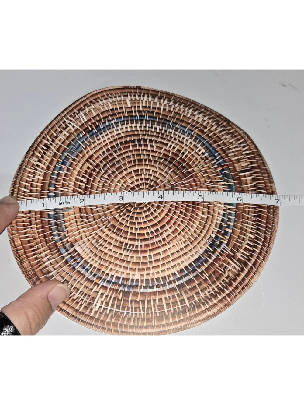 No Glue Boho Basket Flat Wall Decals Set Of 10